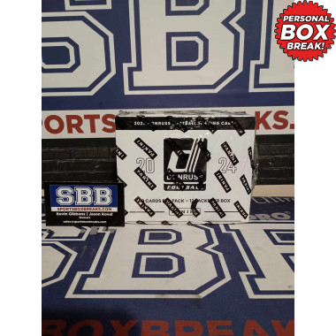 2024 Panini Donruss Football Jumbo Value 12-Pack CELLO Box  (Personal Box) Football